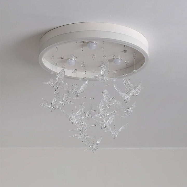Modern Creative Cartoon Bird Ceiling Lamp-Orizon Depot