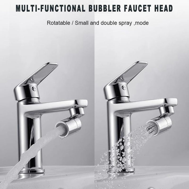 Rotatable Dual-Function Bubbler Faucet Head-Orizon Depot