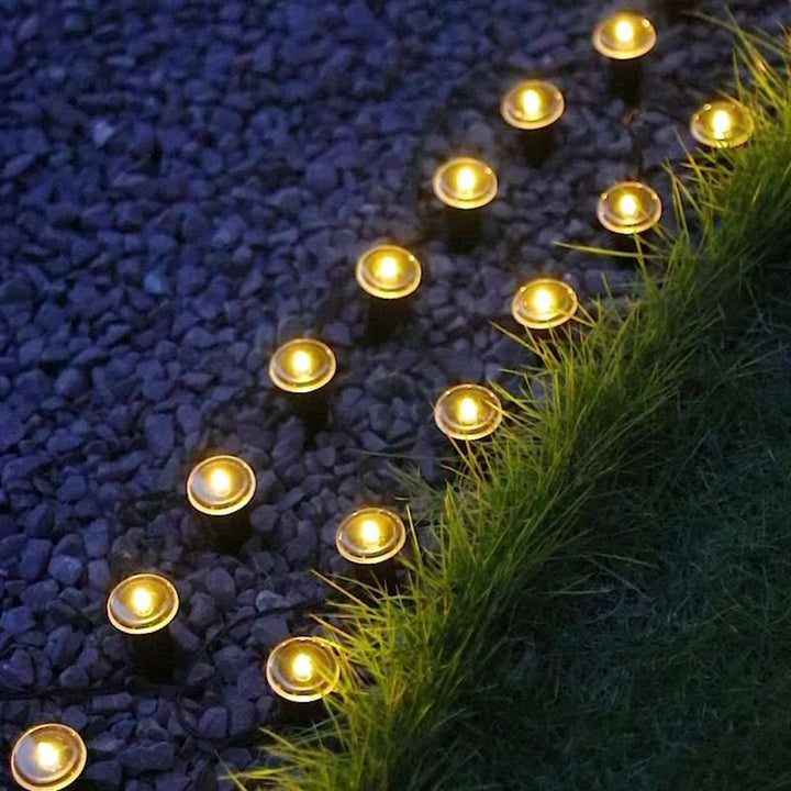 15-Pack Solar Garden Path Lights for Outdoor Illumination-Orizon Depot