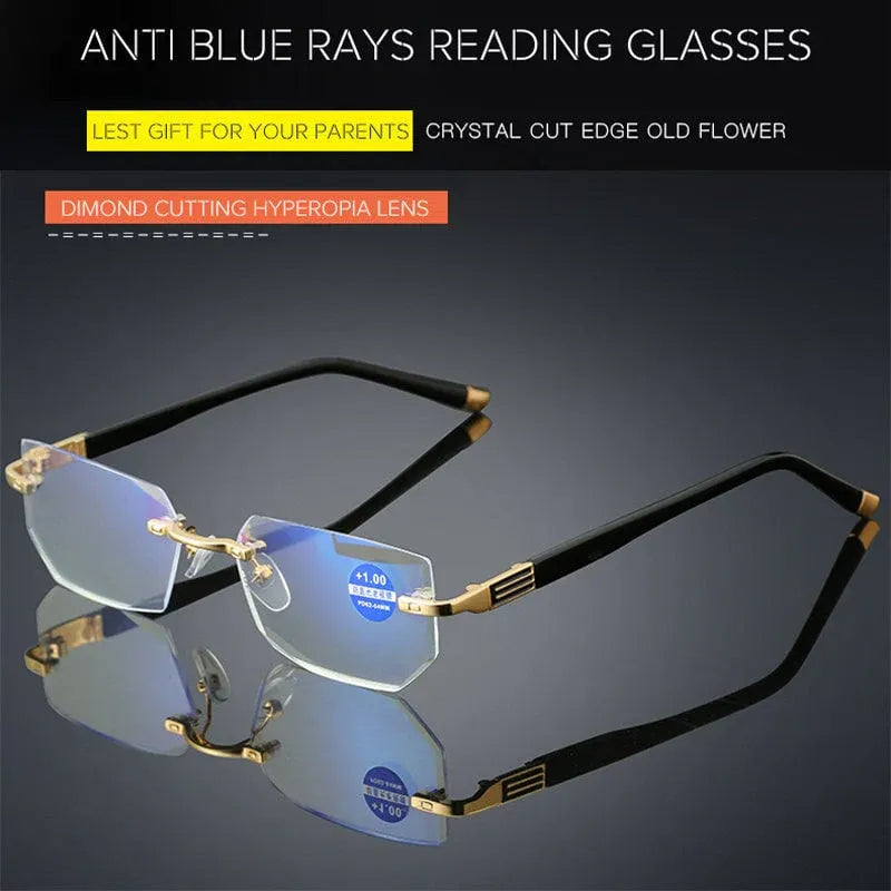 Progressive Reading Glasses with High Hardness and Anti-Blue Light Filter-Orizon Depot