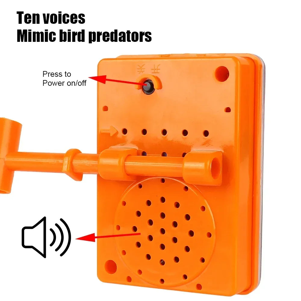 Solar Powered 360 Degree Reflective Bird Repeller Device