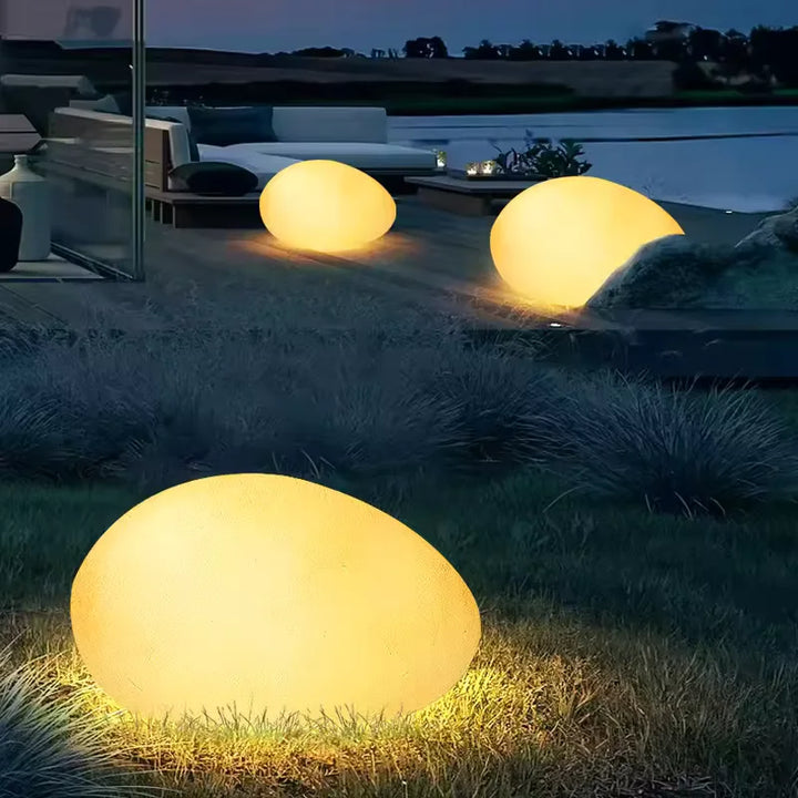 Outdoor Cobblestone Garden Light for Elegant Illumination-Orizon Depot