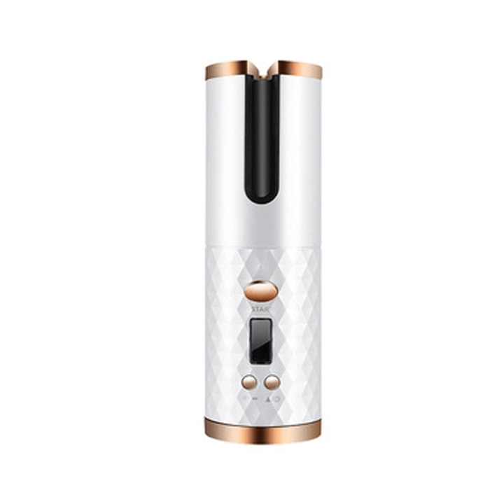 Cordless Automatic Rotating Curling Iron for Effortless Curls-Orizon Depot