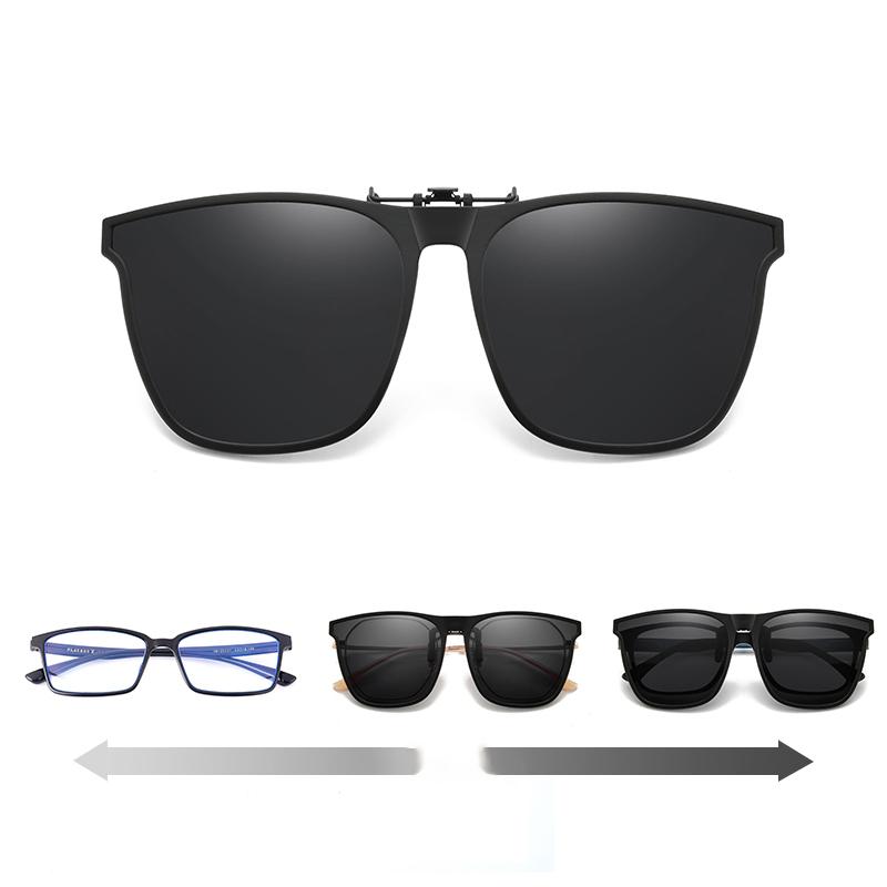 Polarized Clip-On Flip-Up Sunglasses for Enhanced Vision-Orizon Depot