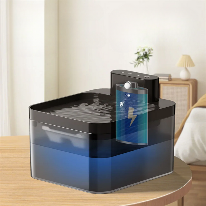 Automatic Wireless Drinking Fountain for Cats with Sensor-Orizon Depot