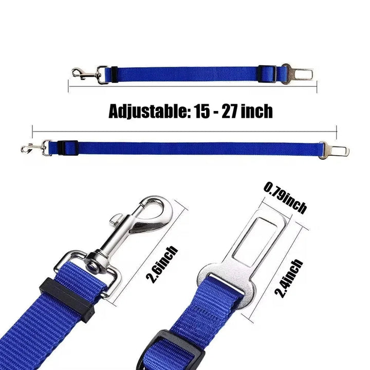 Adjustable Pet Safety Seat Belt for Dogs