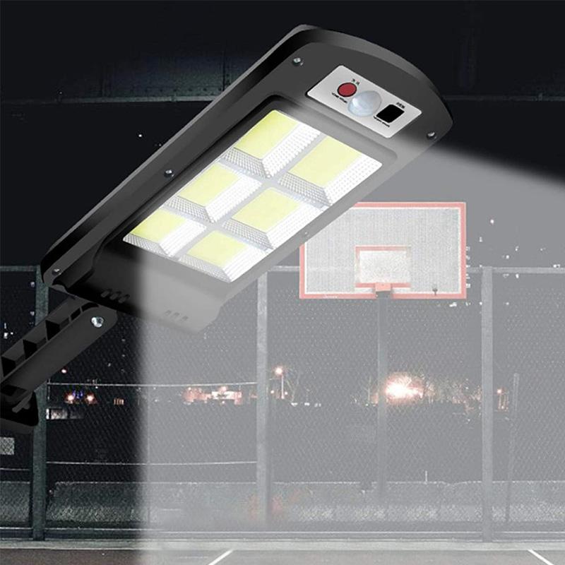 200W Outdoor Solar LED Lamp with Remote Control, Motion Sensor-Orizon Depot
