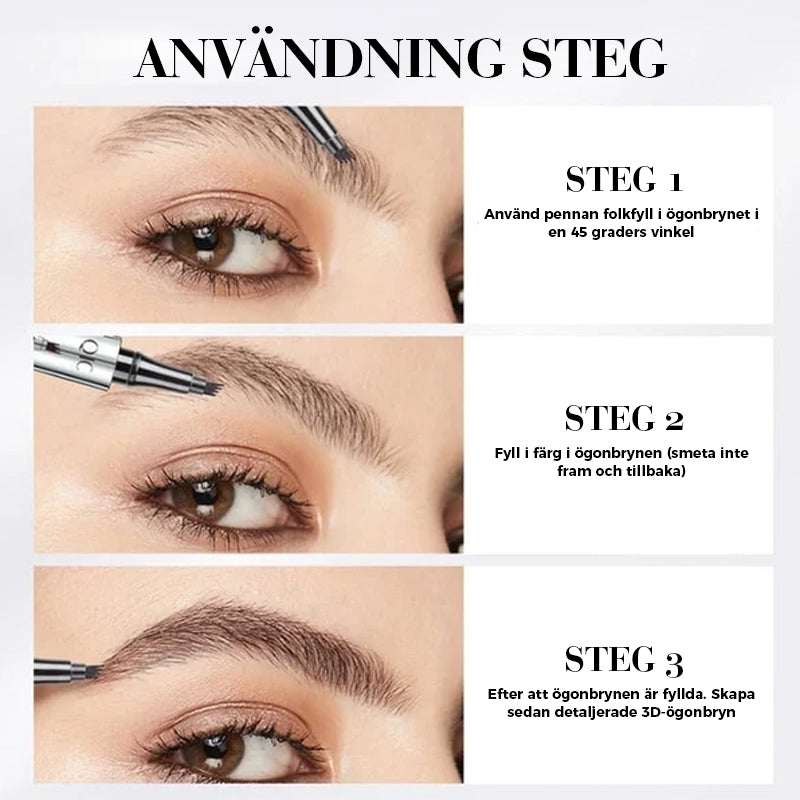 3D Waterproof Microblading Eyebrow Pencil for Perfect Brows-Orizon Depot