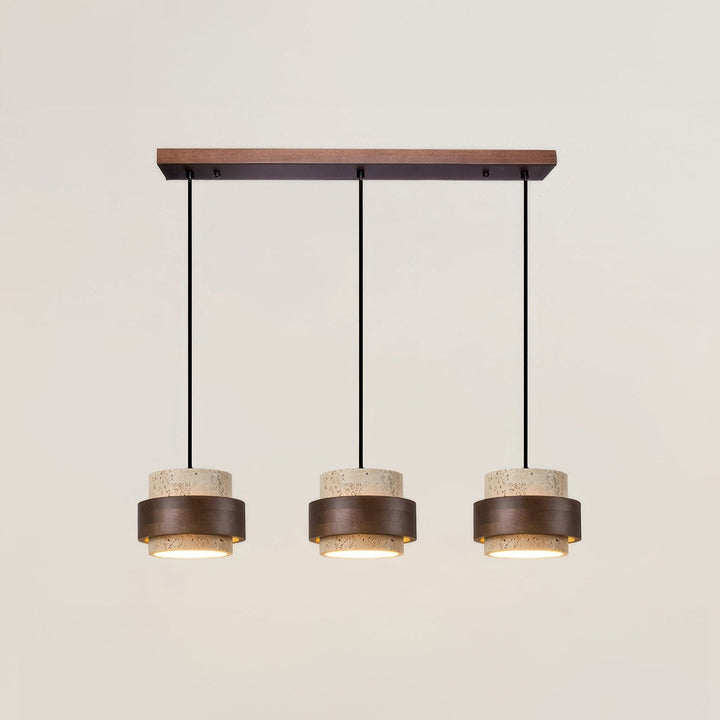 Ascend Retro Stone Wabi-Sabi Pendant-Orizon Depot