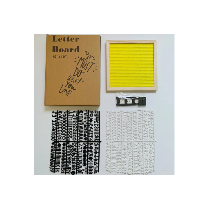 Felt Letter Message Board for Custom Home Decor and Announcements-Orizon Depot