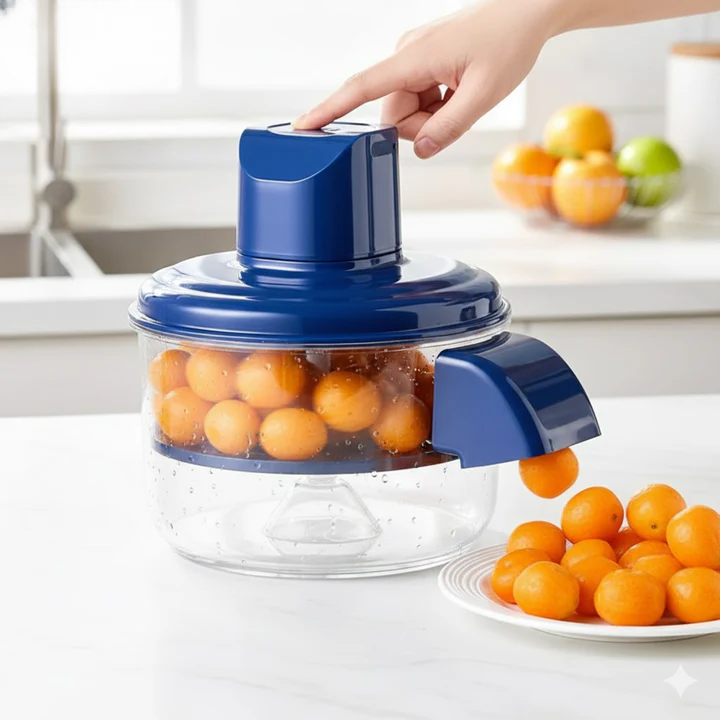 Electric Food Peeler | Quick One-Press Peeling Tool