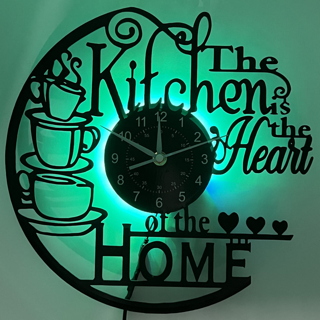 Cozy Atmosphere Mood Wall Clock for Home Decor-Orizon Depot