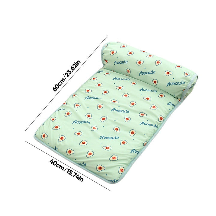 Cooling Ice Silk Mat for Dogs and Cats - Pet Comfort Solution-Orizon Depot