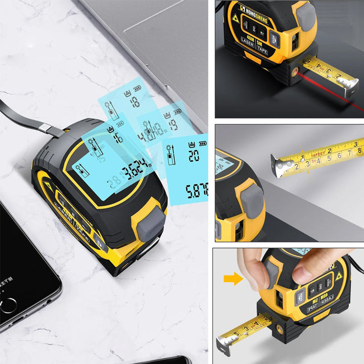 3-in-1 Infrared Laser Band Measurement Tool-Orizon Depot
