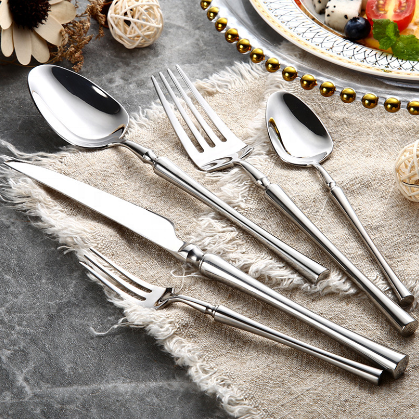 Classic Stainless Steel Cookware Set with Elegant Handles-Orizon Depot