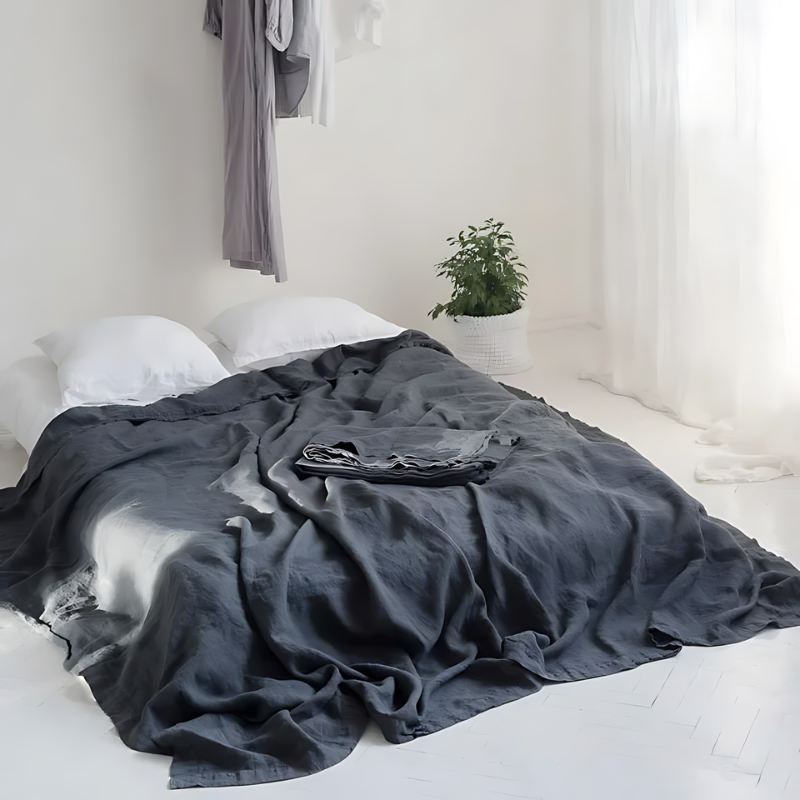 Classic Linen Bed Sheet Set for Comfortable Sleep-Orizon Depot