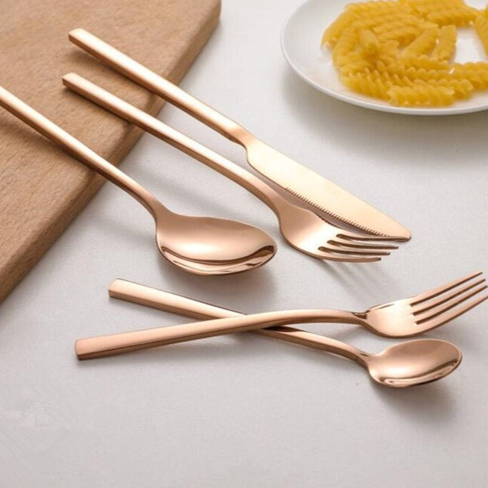 30-Piece Arya Cutlery Set for Elegant Dining and Entertaining-Orizon Depot