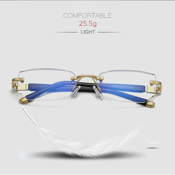 Progressive Reading Glasses with High Hardness and Anti-Blue Light Filter-Orizon Depot