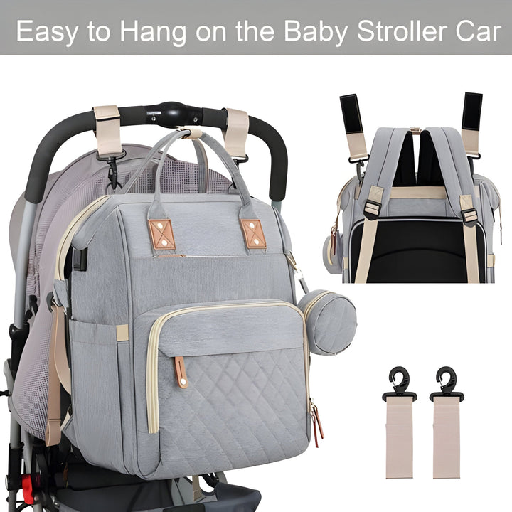 Traveling Baby Cot Changing Bag for Convenient On-the-Go Use