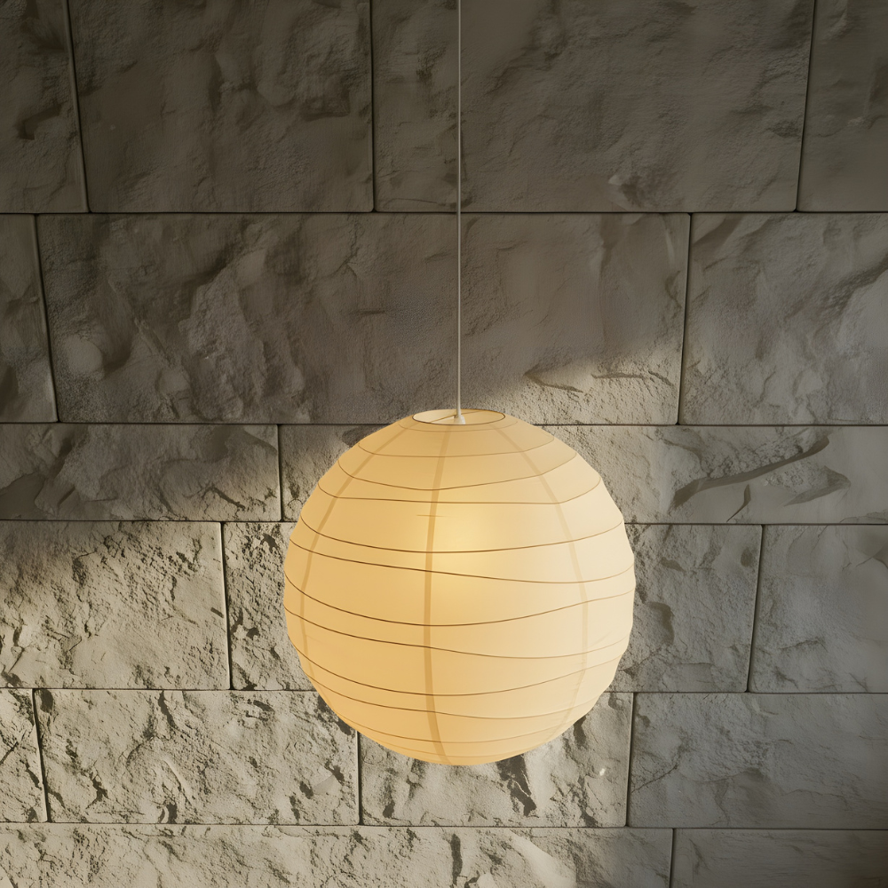 Akari A Rice Paper Pendant Light-Orizon Depot