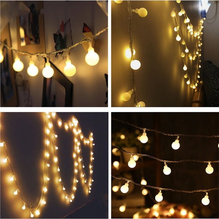Mini Globe Light Chain for Ambient Illumination-Orizon Depot