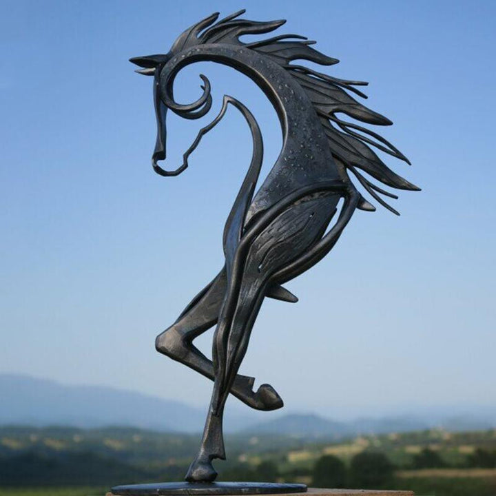 Elegant Horse Sculpture Decoration for Home or Office Display-Orizon Depot