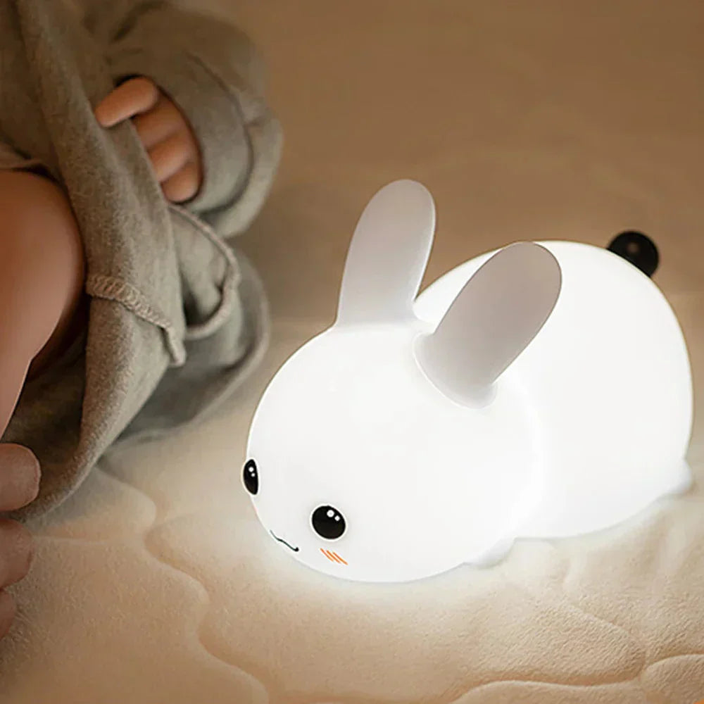 Charming Rabbit Night Light for Kids' Rooms and Nursery Decor-Orizon Depot