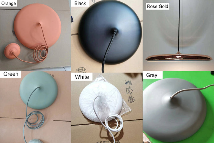 Nordic Macaron Flying Saucer Pendant Lamp for Modern Homes-Orizon Depot