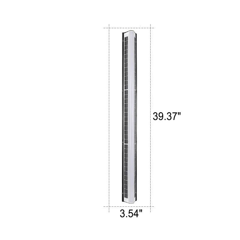 Modern Long Acrylic Solar LED Waterproof Outdoor Garden Wall Lamp-Orizon Depot