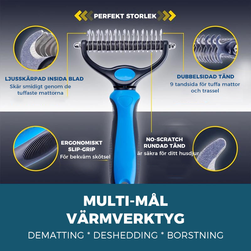 Pet Care Grooming Brush for Dogs and Cats-Orizon Depot