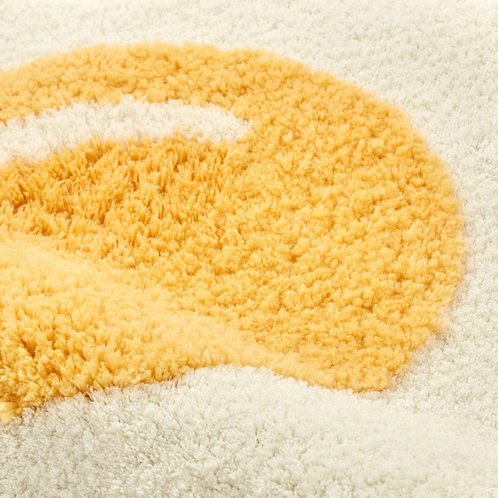 Egg-Shaped Bathroom Rug for Soft Comfort and Style-Orizon Depot