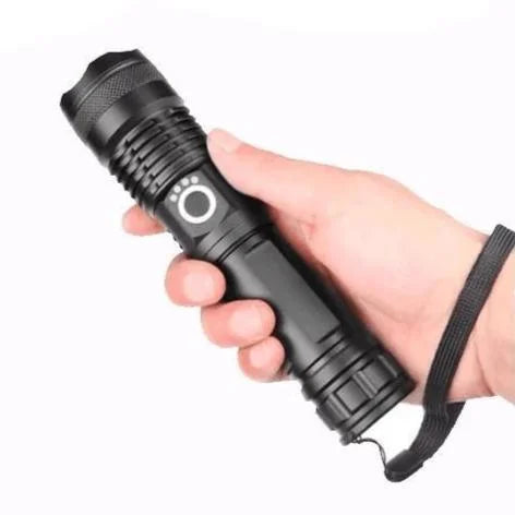 90000 Lumens XHP50.2 Ultra Bright High-Power Flashlight