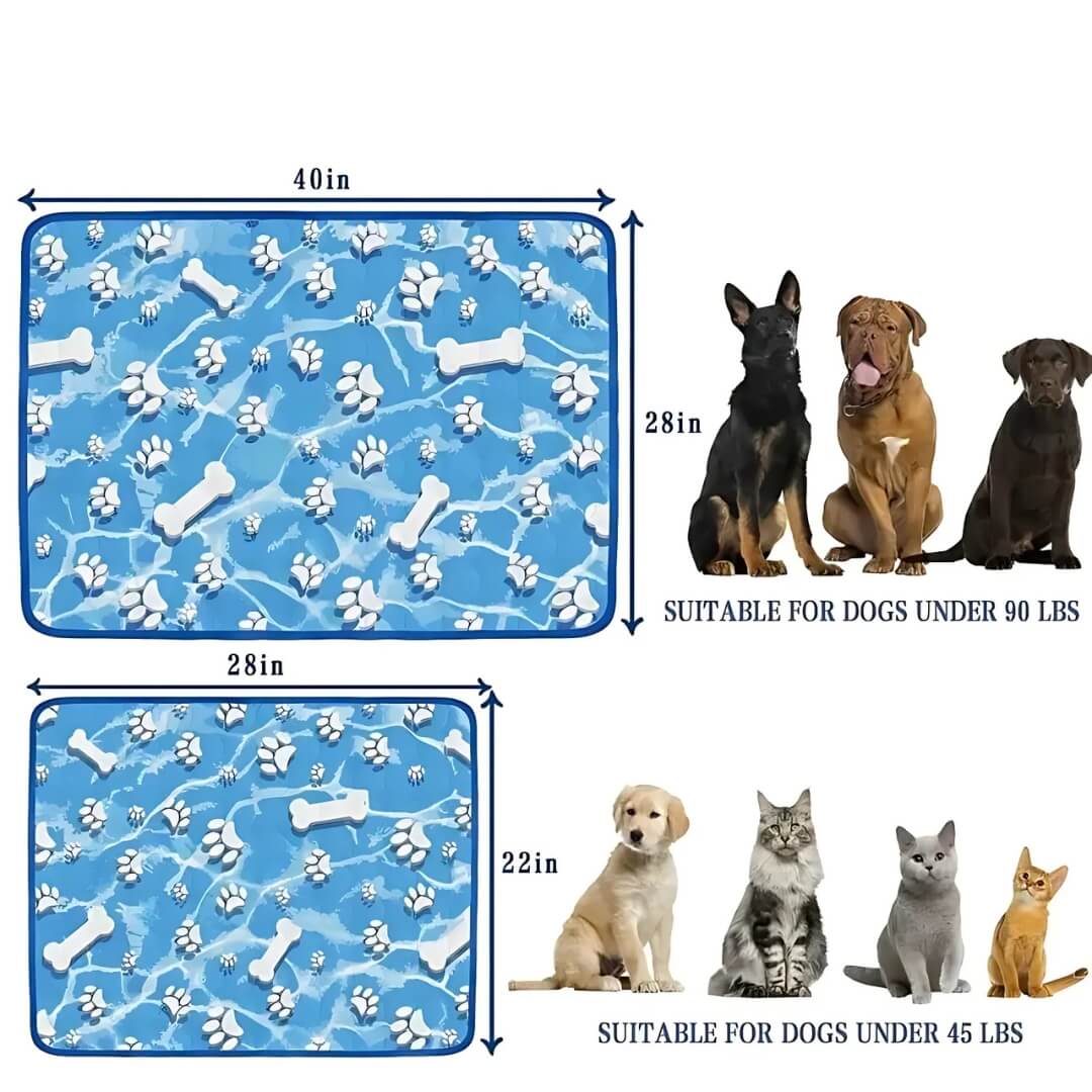 Cooling Dog Mat for Hot Weather Relief and Comfort-Orizon Depot