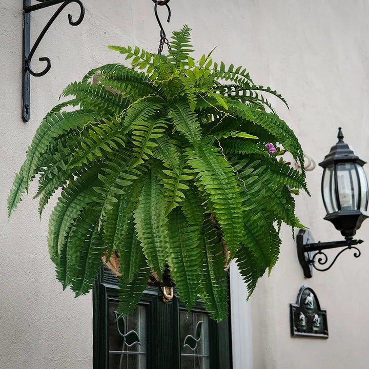 UV-Resistant Lifelike Artificial Boston Fern for Home Decor-Orizon Depot