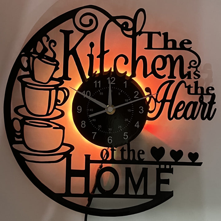Cozy Atmosphere Mood Wall Clock for Home Decor-Orizon Depot