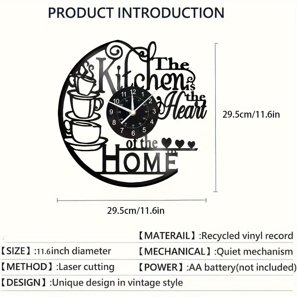 Cozy Atmosphere Mood Wall Clock for Home Decor-Orizon Depot