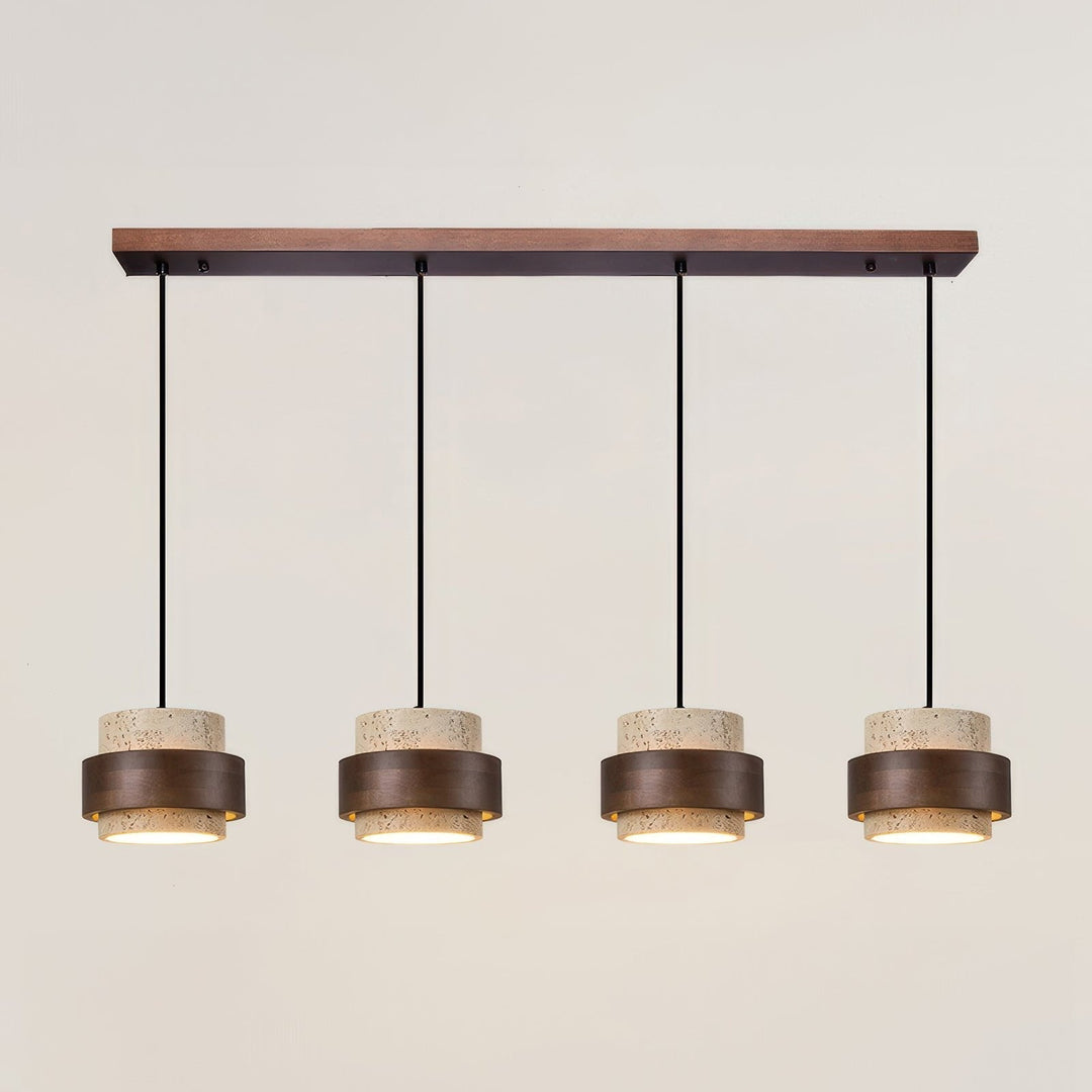 Ascend Retro Stone Wabi-Sabi Pendant-Orizon Depot