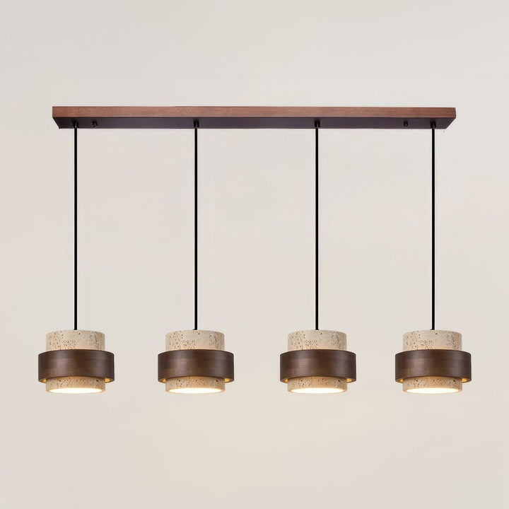 Ascend Retro Stone Wabi-Sabi Pendant-Orizon Depot