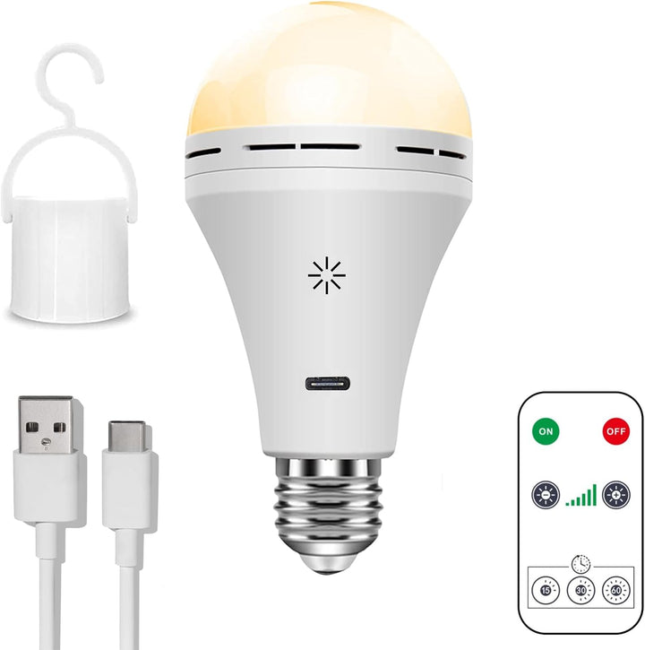 Rechargeable LED Table Lamp – Wireless, Dimmable & Portable Lighting-Orizon Depot