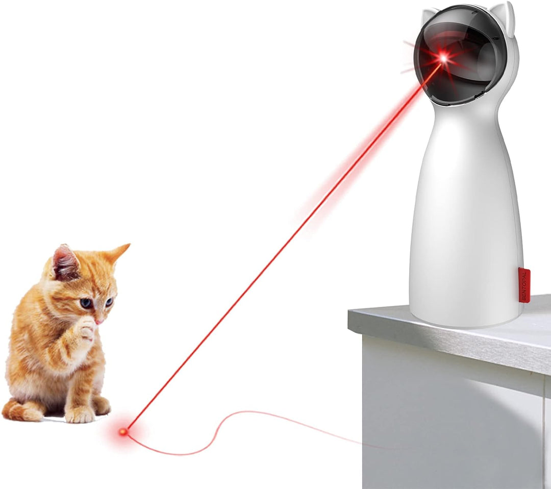 Interactive Cat Laser Play Toy for Fun and Exercise