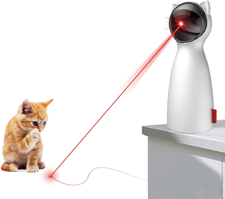 Interactive Cat Laser Play Toy for Fun and Exercise