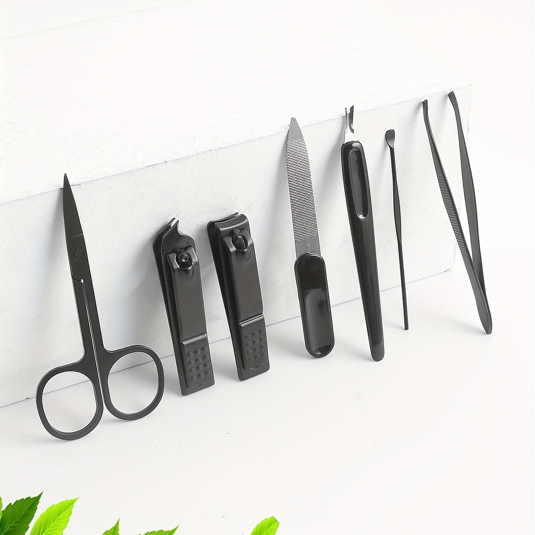 7-Piece Manicure Set with Case for Perfect Nails-Orizon Depot