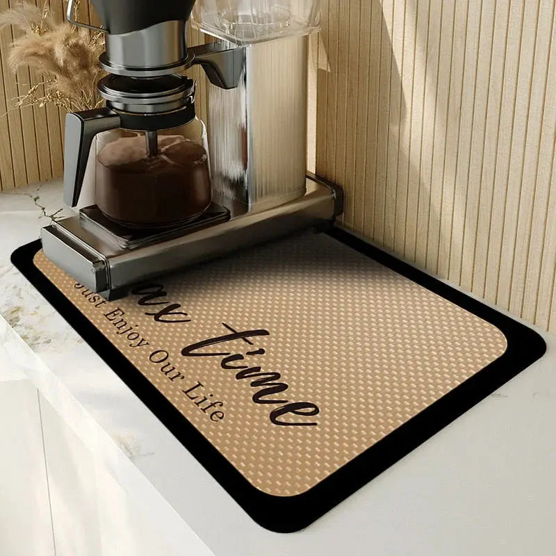 Absorbent Drip Pad | Quickly Absorbs Water | Protects Dishes