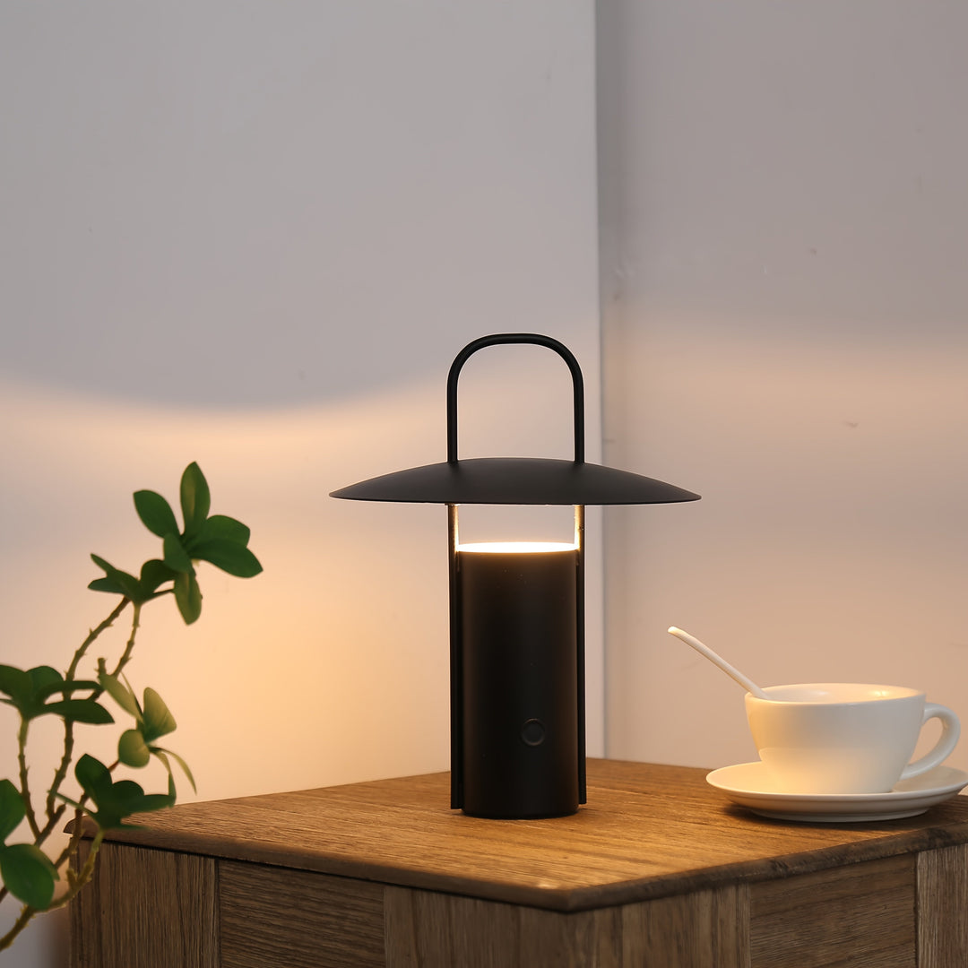 USB Rechargeable Metal Touch Lamp | Wireless LED Table Light