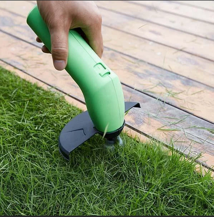 Cordless Mini Weed Trimmer for Easy Lawn Maintenance