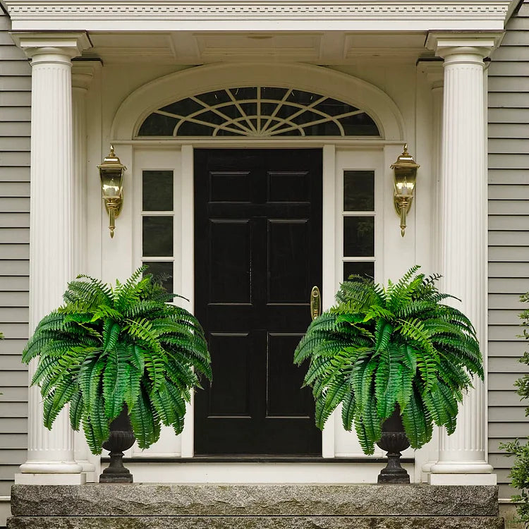 UV-Resistant Lifelike Artificial Boston Fern for Home Decor-Orizon Depot