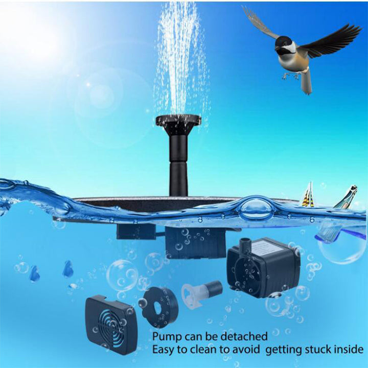 Solar Floating Fountain Pump for Garden Water Decoration