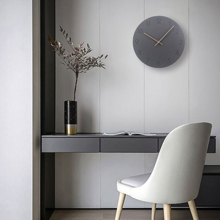 Nordic Minimalist Simple 29cm Wall Clock for Modern Decor-Orizon Depot