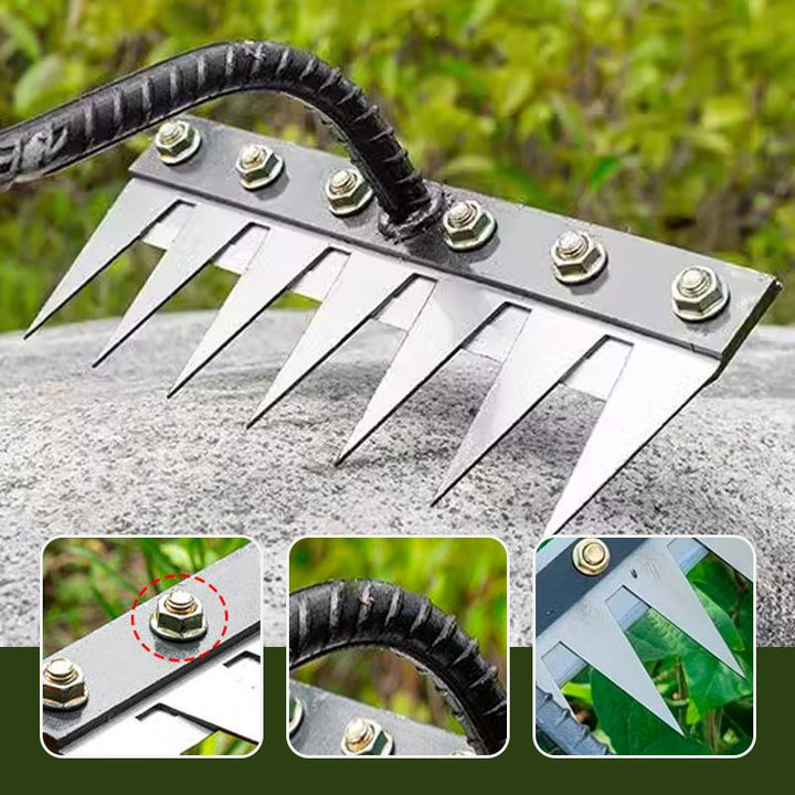 Multi-Purpose Lawn Rakes with Comfortable Handles