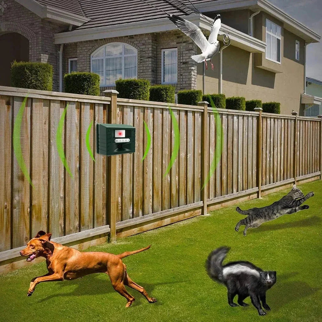 Ultrasonic Bird Repeller for Effective Woodpecker Control